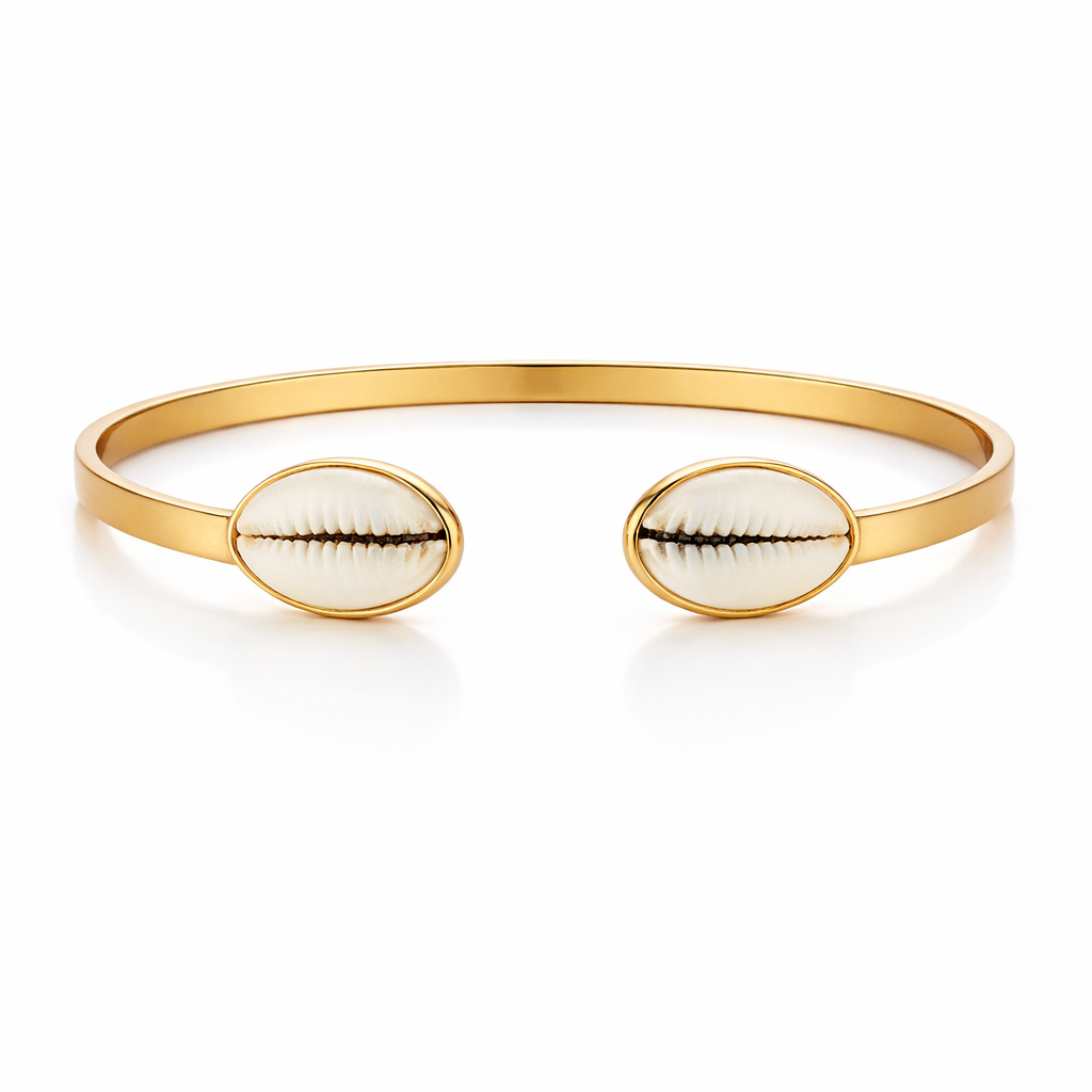 Bracelet Sahéli – Jonc Cauris