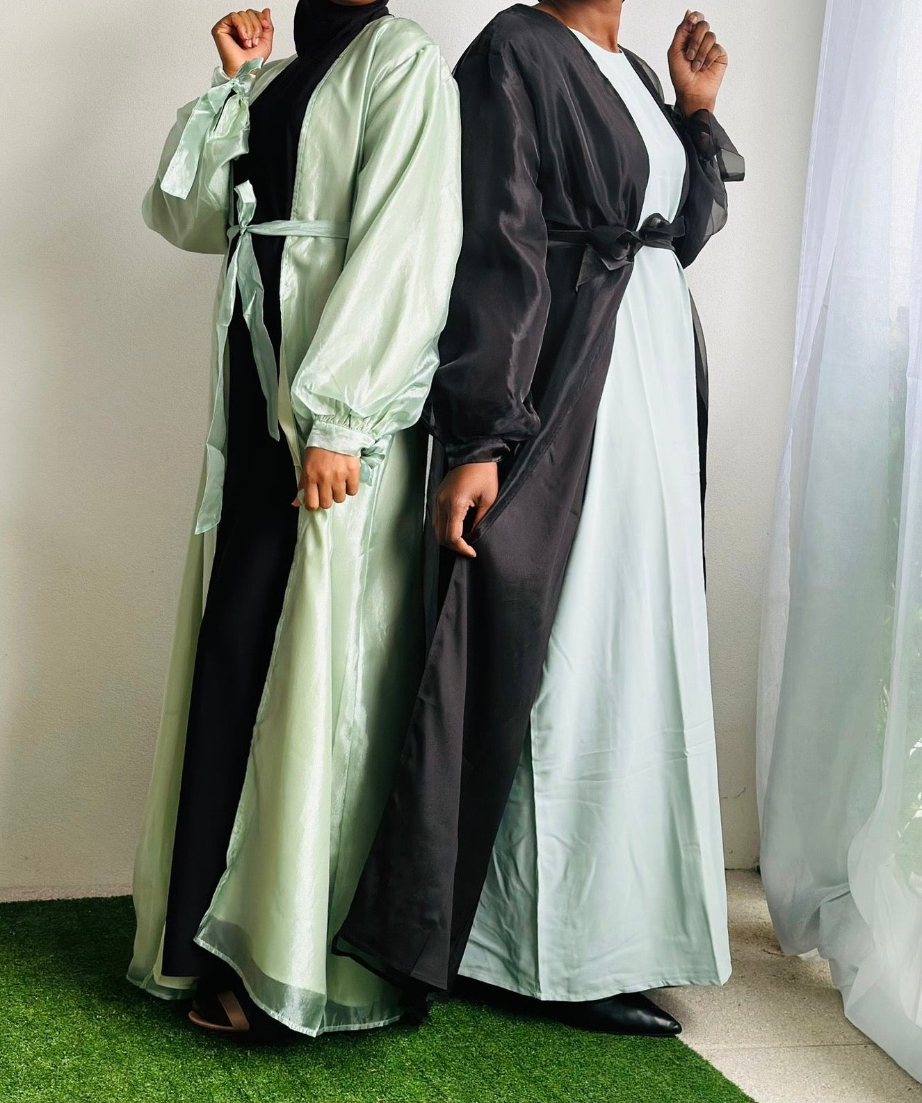 Kimono « INES » en organza