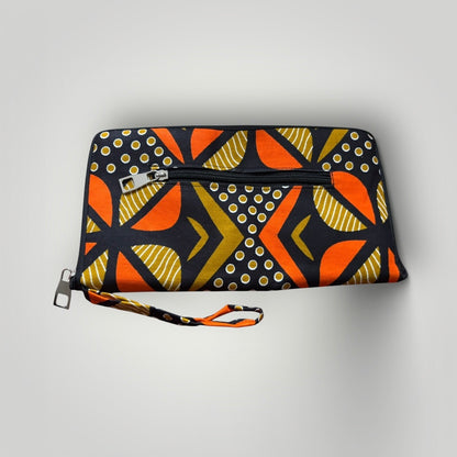 Pochette/tote bag Amaliya en wax 2 en 1