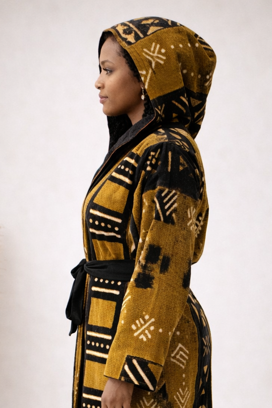 Manteau Héritage en Bogolan | Maison Mousso