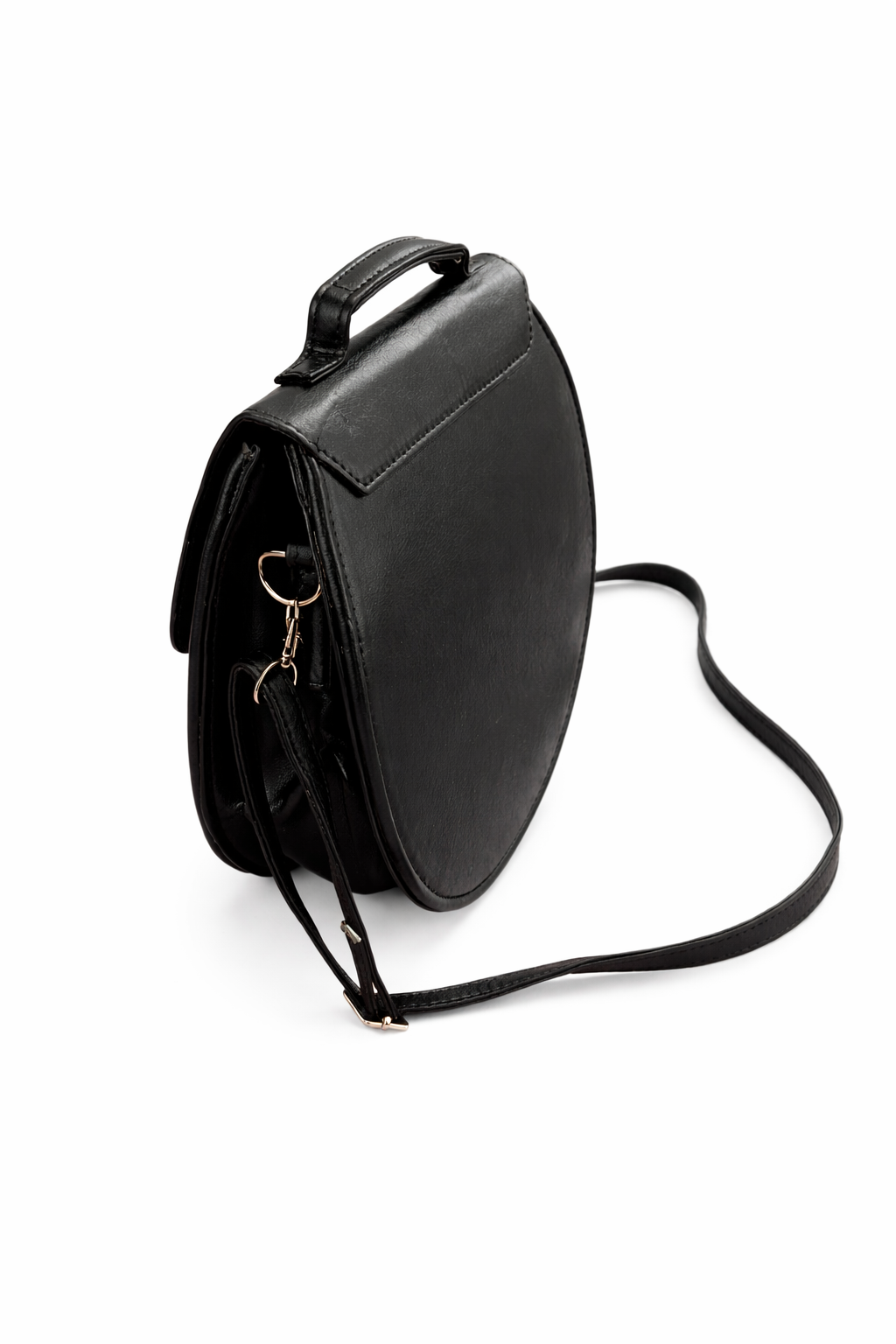 Sac Kidé Noir – Sac Bandoulière Élégant en Simili Cuir & Perles Artisanales masaï