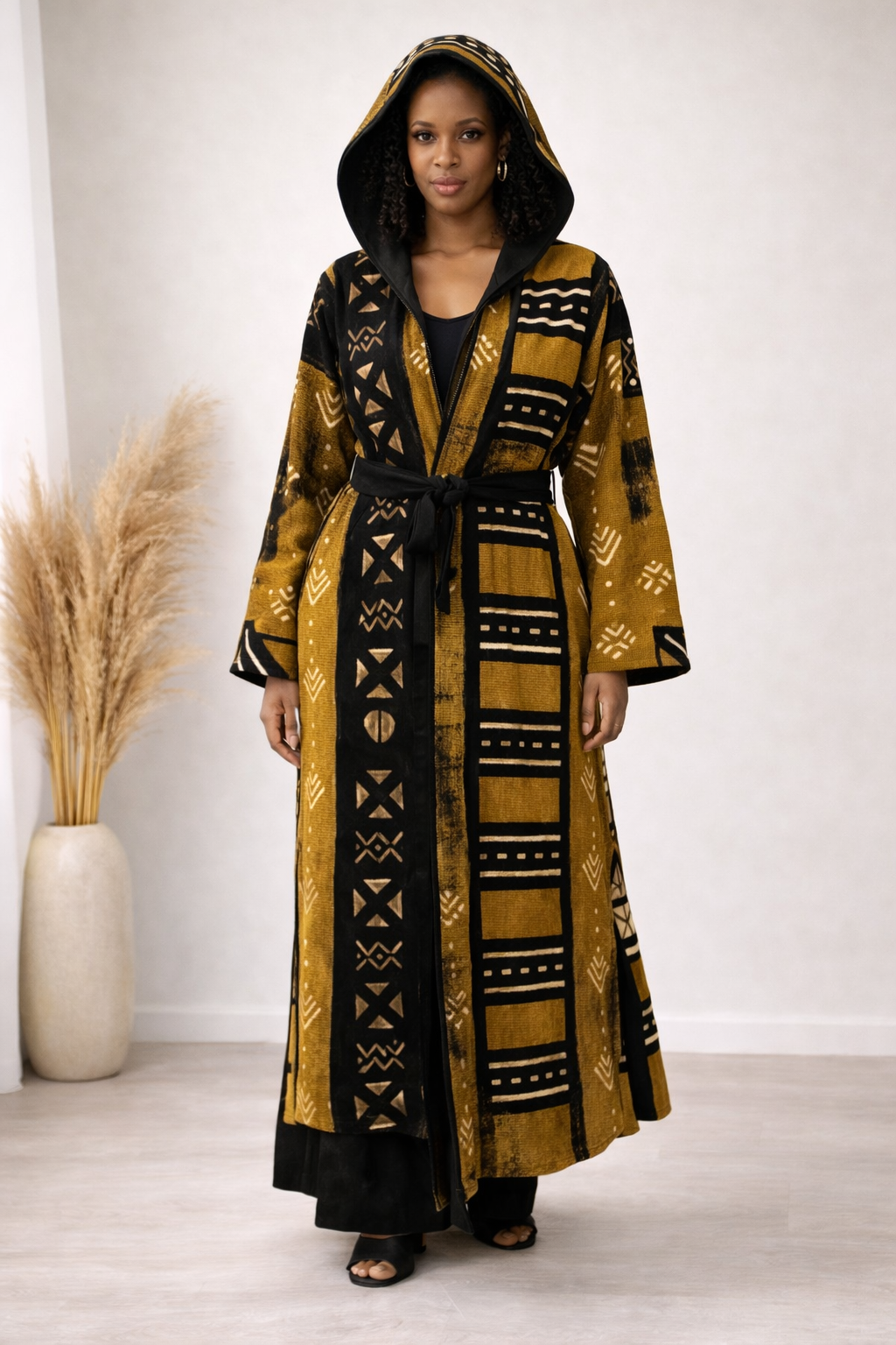 Manteau Héritage en Bogolan | Maison Mousso