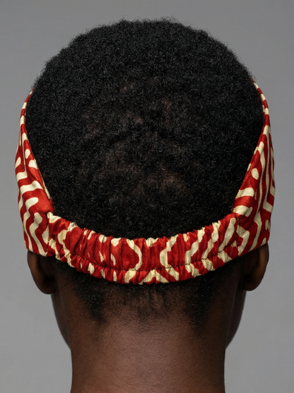 Bandeau Croisé Nia – Wax Élégance Africaine