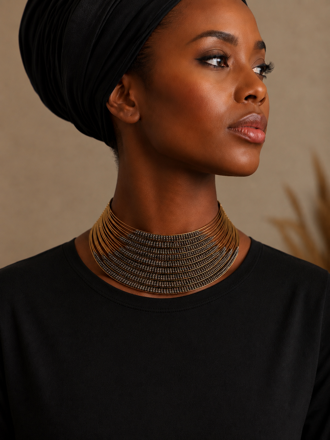 Collier plastron Massaï – NEYA