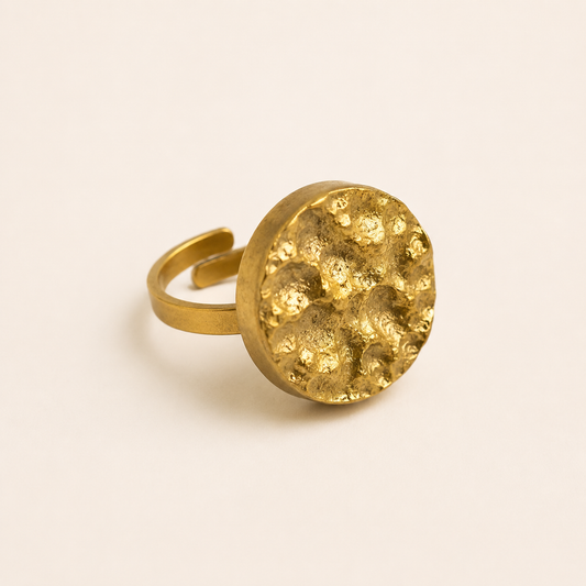 Bague Nyra – Bronze Brut