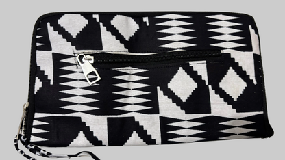 Pochette/tote bag Amaliya en wax 2 en 1