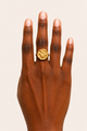 Bague Nyra – Bronze Brut