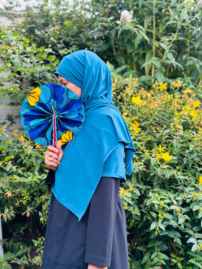 Maxi Foulard en jersey prémium à nouer