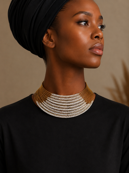 Collier plastron Massaï – NEYA
