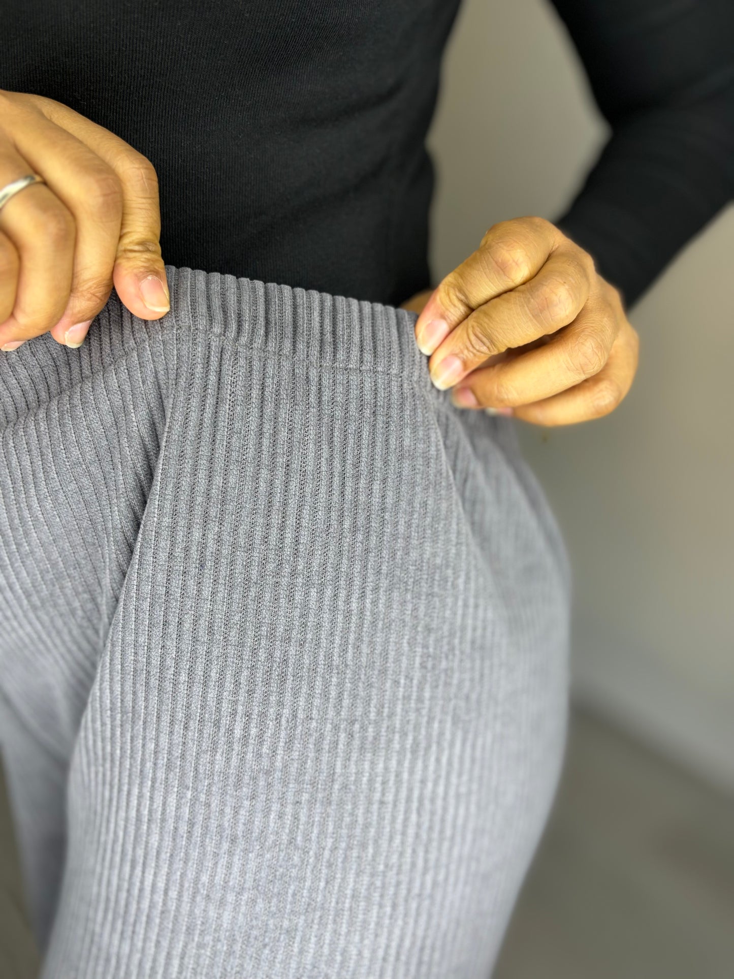 Pantalon oversize en velours côtelé