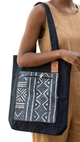 Pochette/tote bag Amaliya en Bogolan
