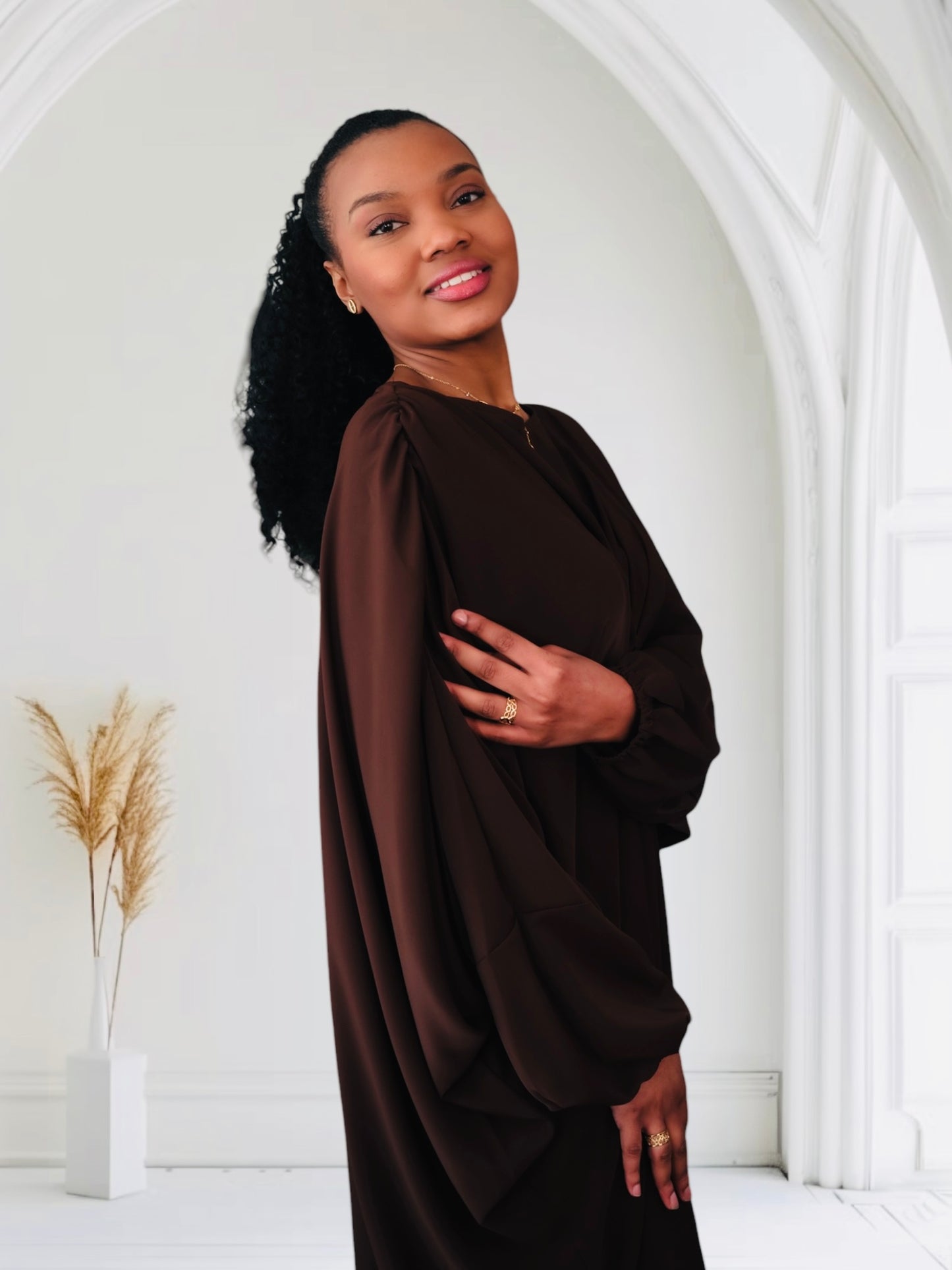 Robe abaya longue « Maryame »