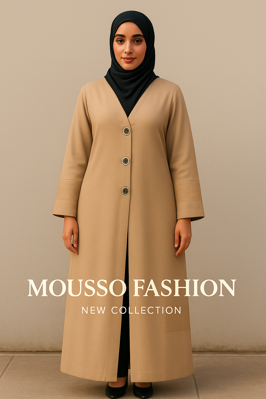 Robe « Neyla » Ample en Soie de Médine – Élégance Naturelle