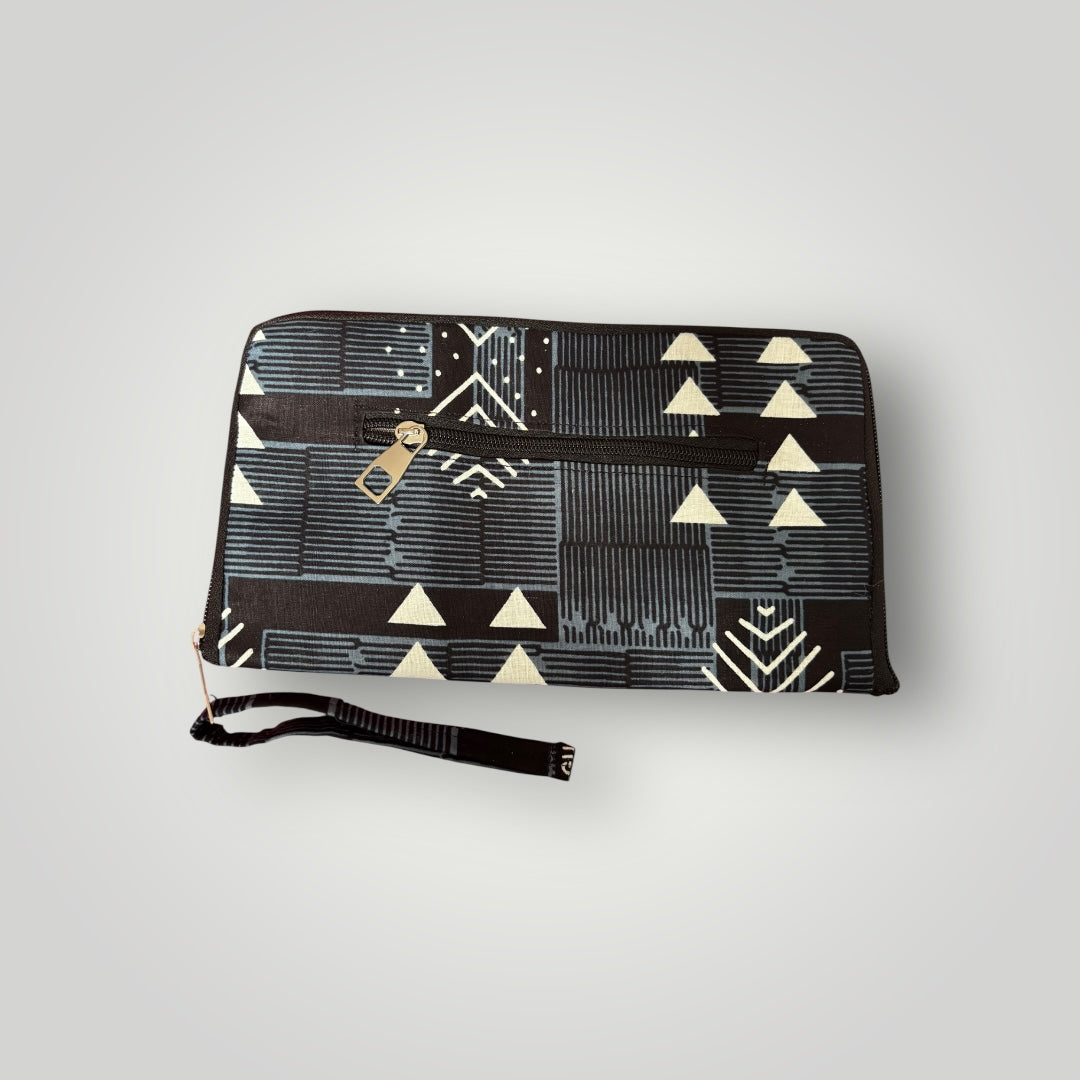 Pochette/tote bag Amaliya en wax 2 en 1