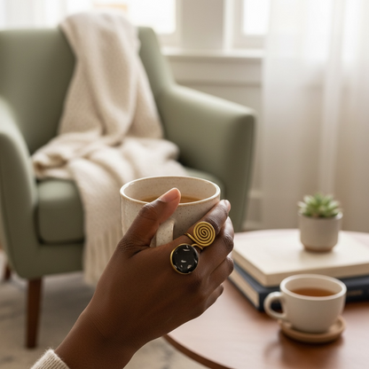 Bague Nafi – Équilibre & Lien