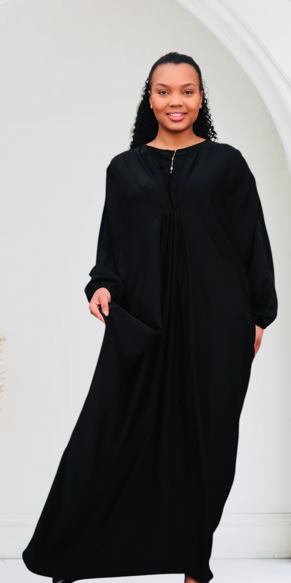 Robe abaya longue « Maryame »