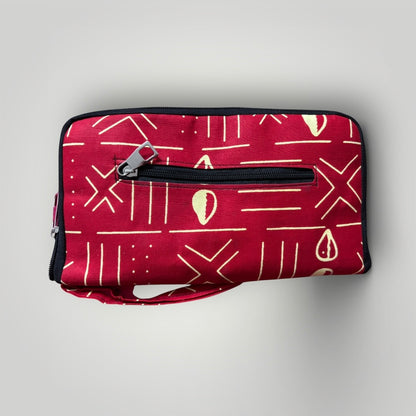 Pochette/tote bag Amaliya en wax 2 en 1