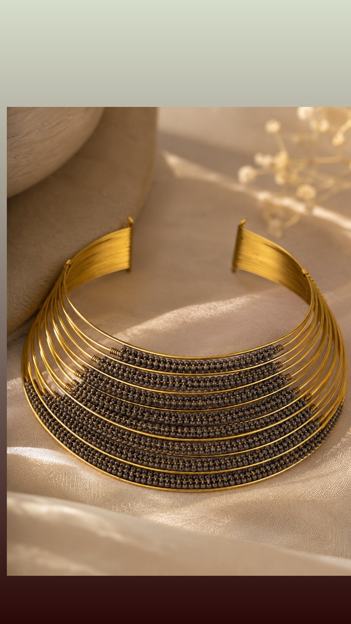 Collier plastron Massaï – NEYA