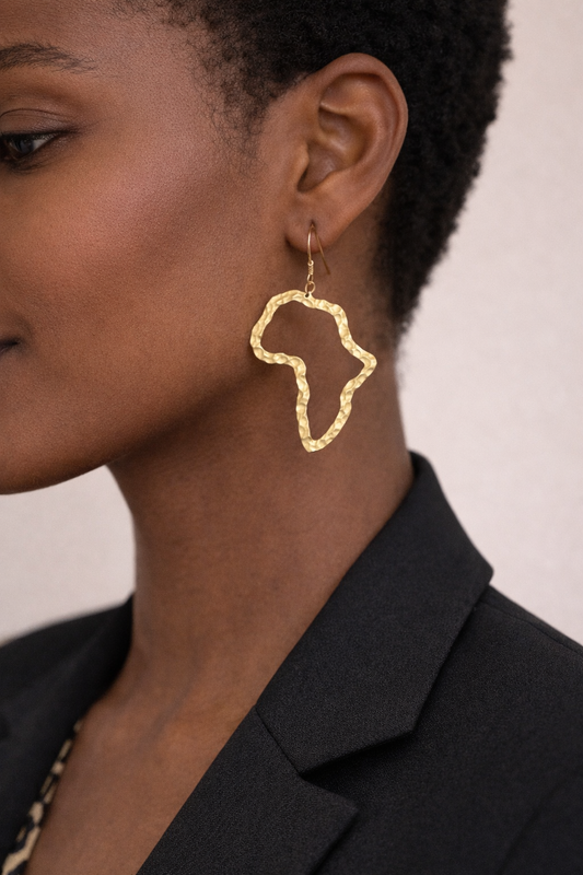 Boucles d’oreilles Aminata – Cascade de Cauris