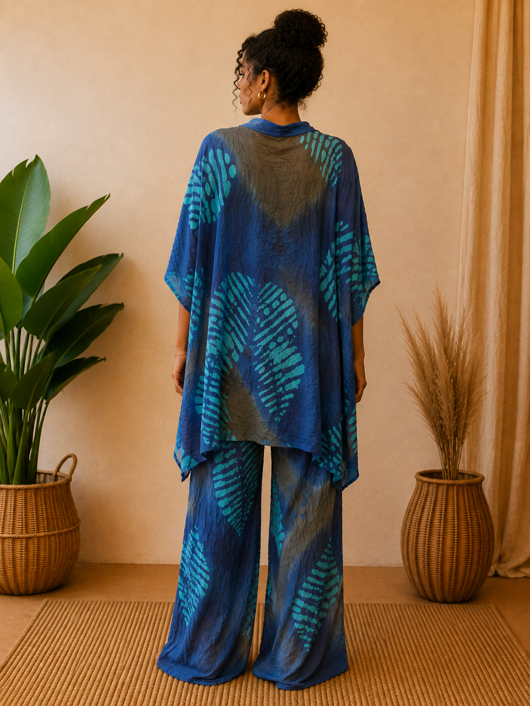 Ensemble Batik Amara – Tunique & Pantalon