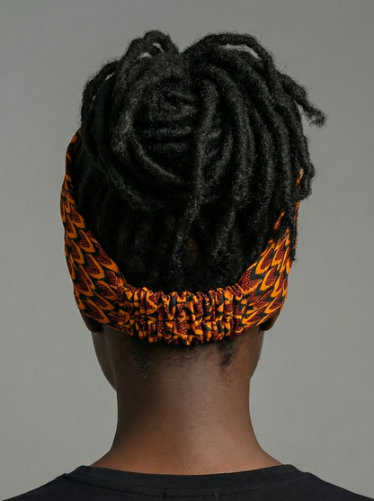 Bandeau Croisé Nia – Wax Élégance Africaine