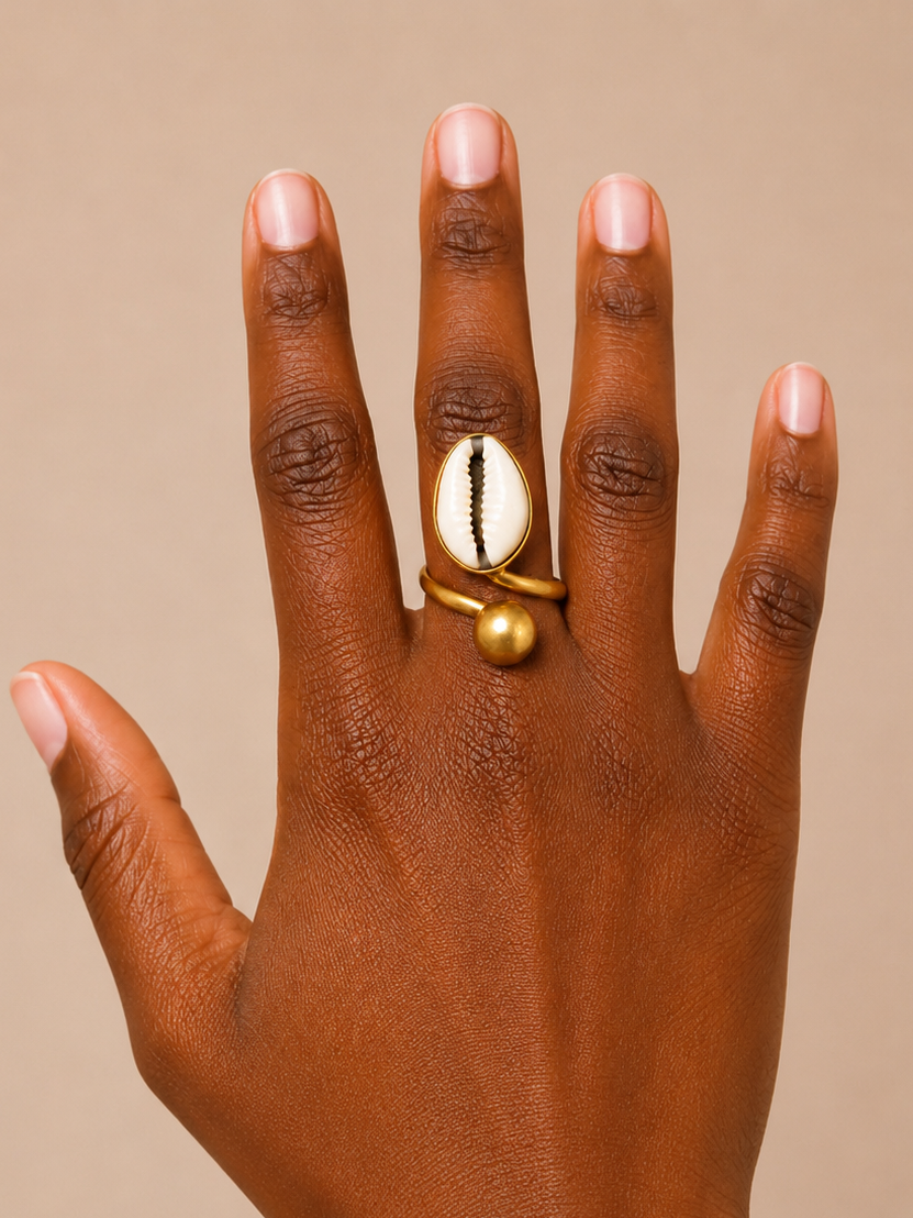 Bague Cauri Selam – Équilibre & Sérénité