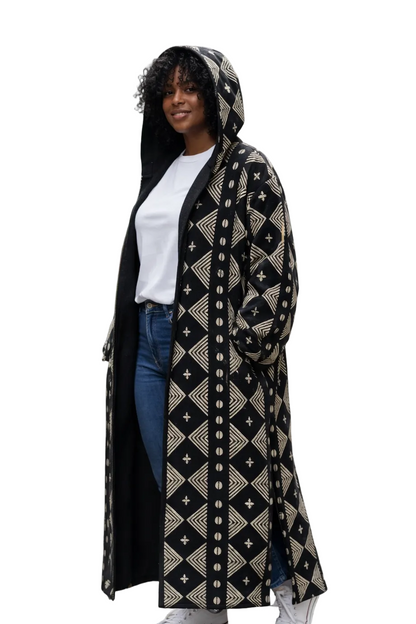 Manteau Héritage en Bogolan | Maison Mousso