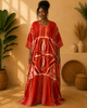 Robe longue Batik – 100 % coton