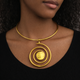 Ras de cou Zahra – Collier Spirale Contemporaine