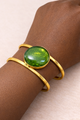Bijoux émeraude africain ethnique bracelet