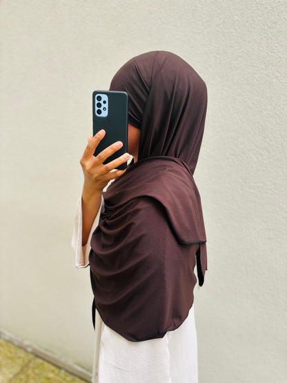 Maxi Foulard en jersey prémium à nouer